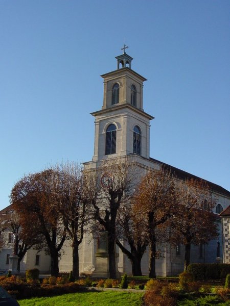 L'église de Frasne (Doubs)