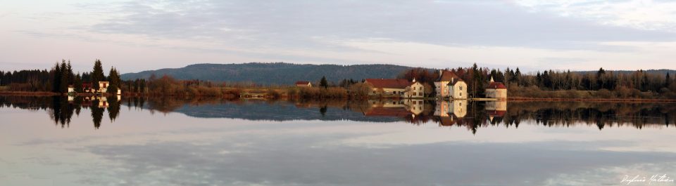 Grand étang de Frasne - Vue panoramique