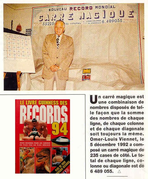 Livre Guinness des records 1994